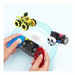 joystickbit para micro:bit en funcionamiento