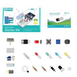 kit inicio micro:bit caja y componentes