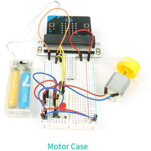 kit inicio micro:bit caso motor