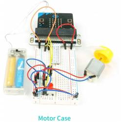 kit inicio micro:bit caso motor